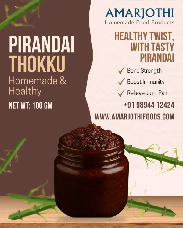 pirandai thokku